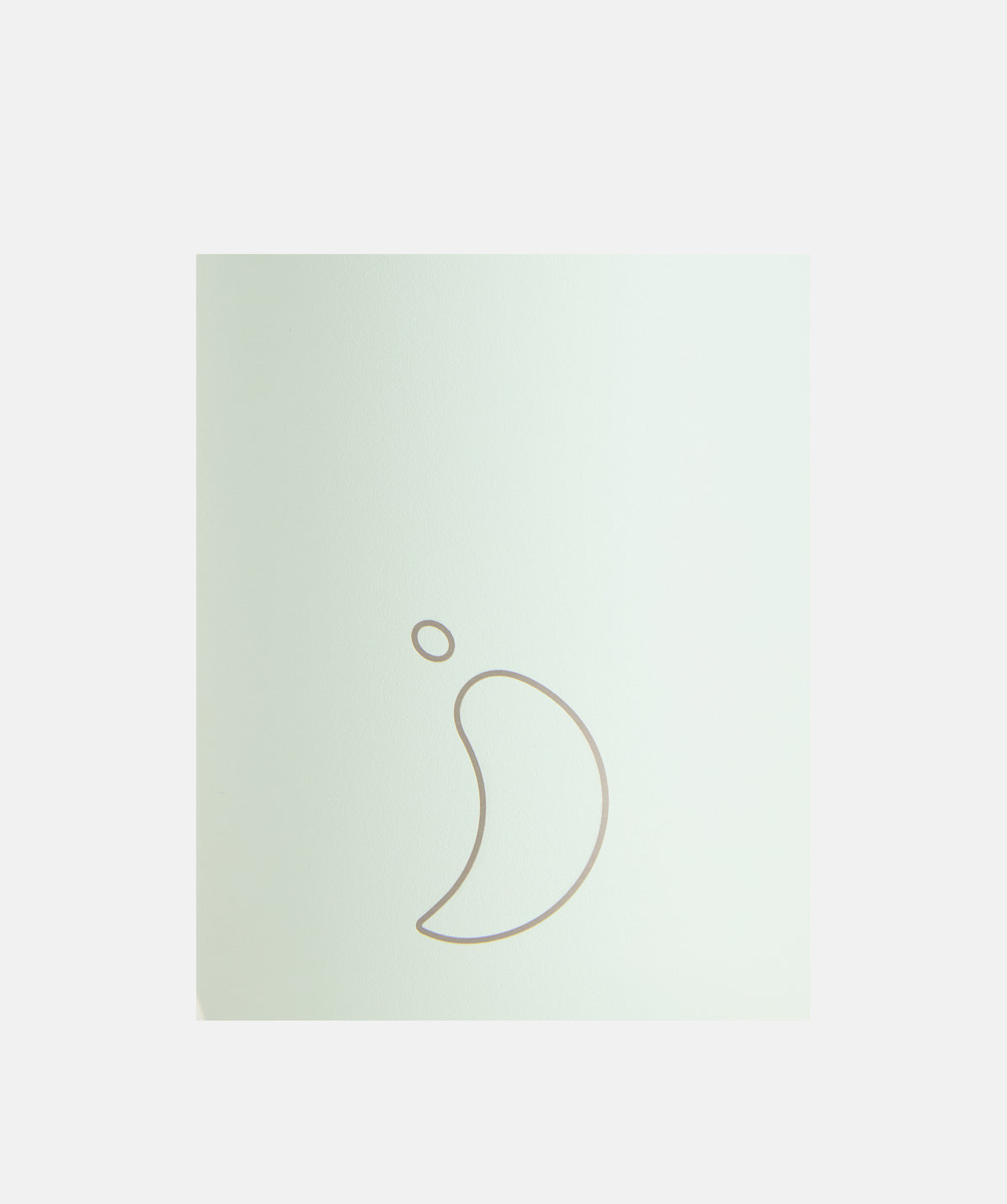 Vista central de la botella Chilly's menta, destacando el diseño moderno y el agarre cómodo.