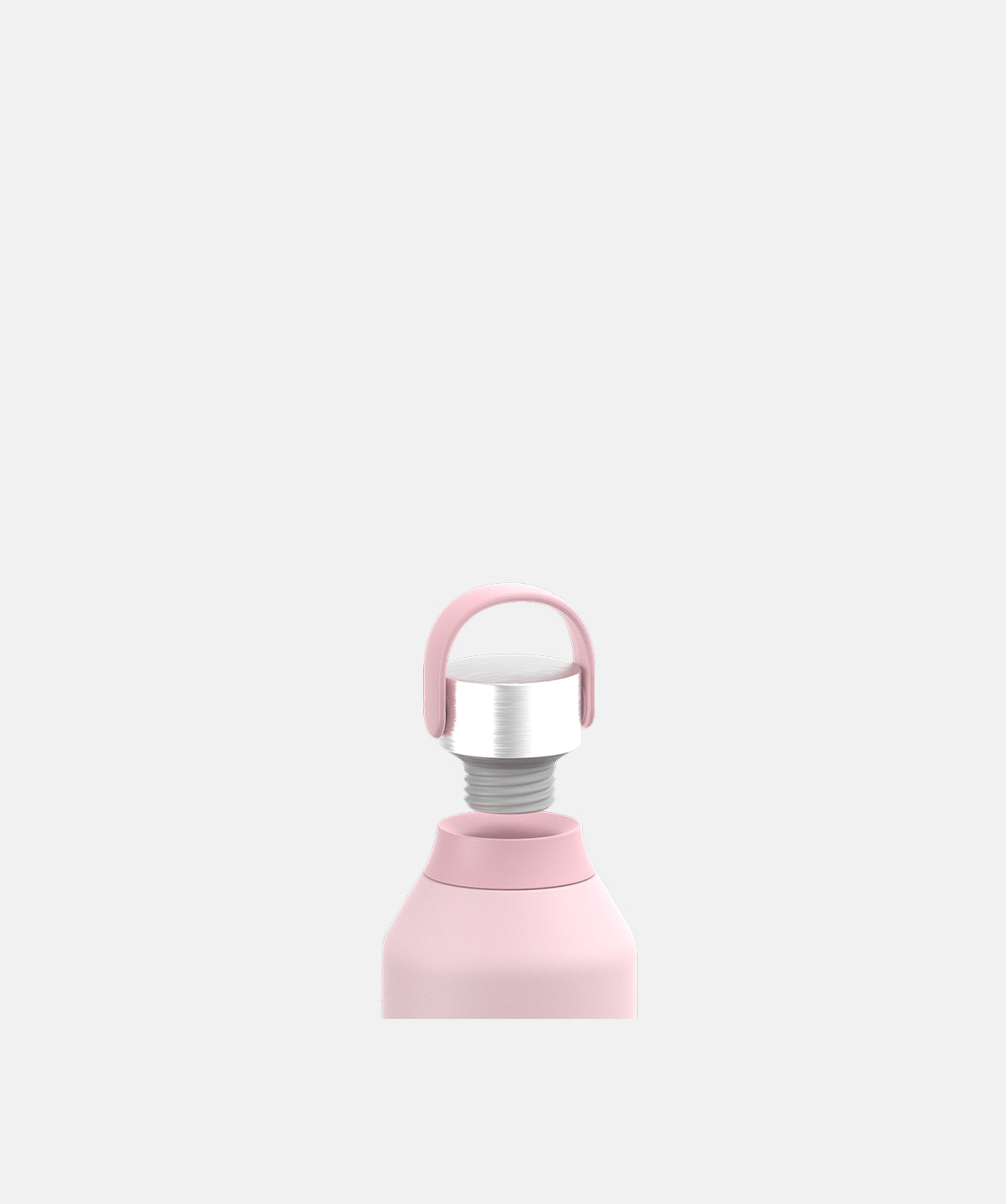 Botella térmica para mantener la temperatura de las bebidas durante horas, en color rosa blush de la marca Chilly's y capacidad 500ml