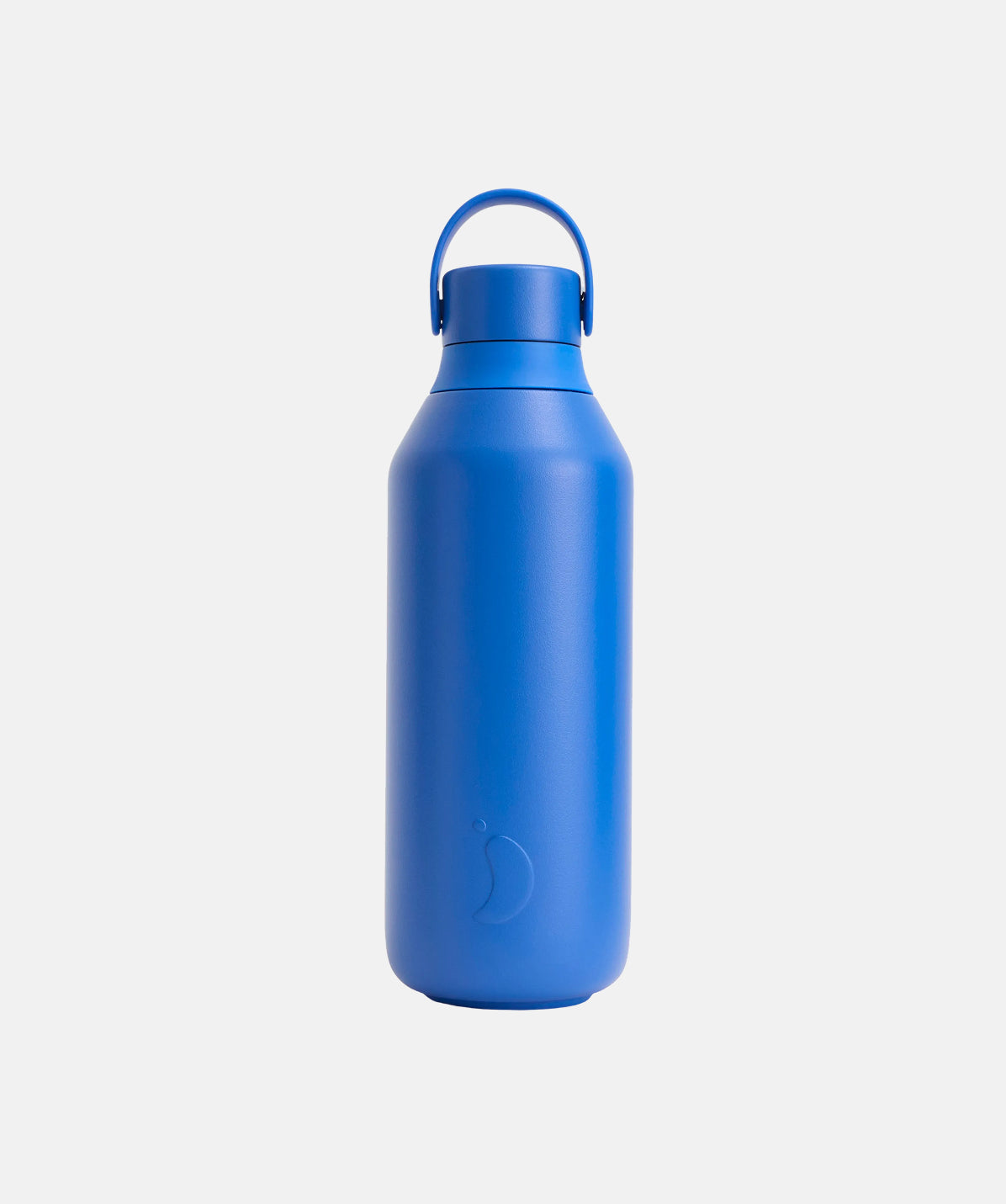 Botella Chilly's Serie 3 500ml Azul Pacífico de acero inoxidable con aislamiento al vacío.