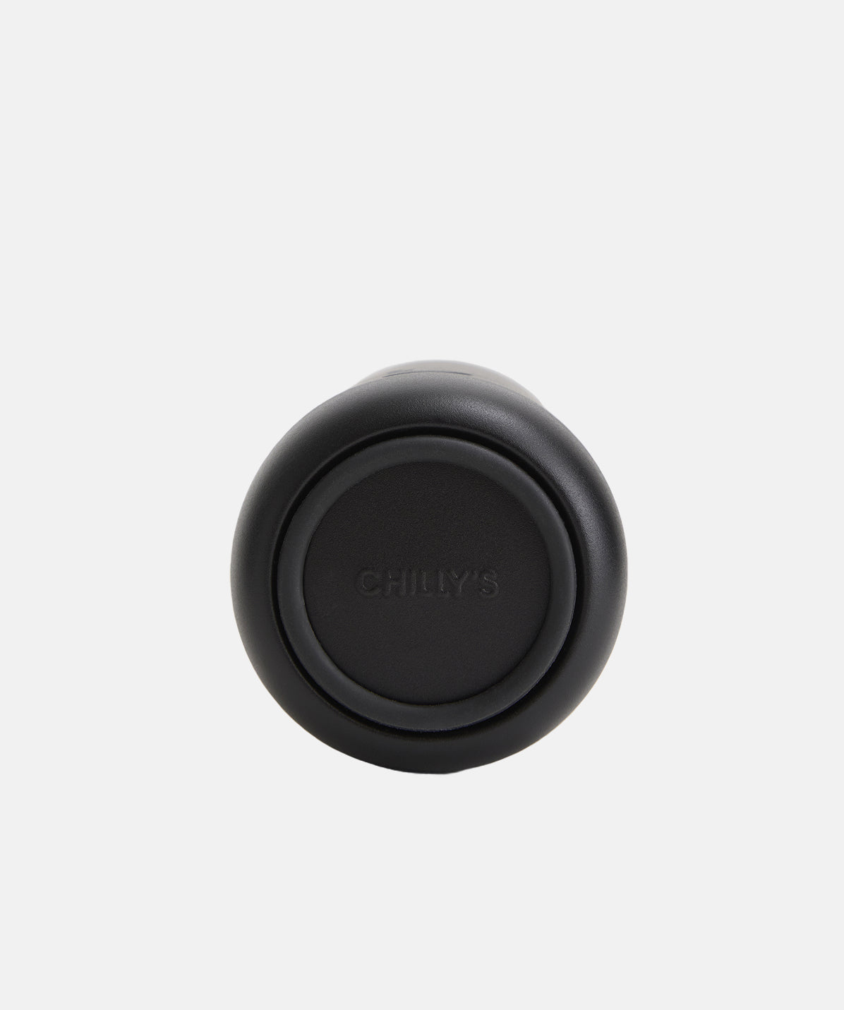 Base de silicona silenciosa de la Chilly's Serie 3 Negro Onyx 1000ml, diseñada para evitar ruidos y deslizamientos.