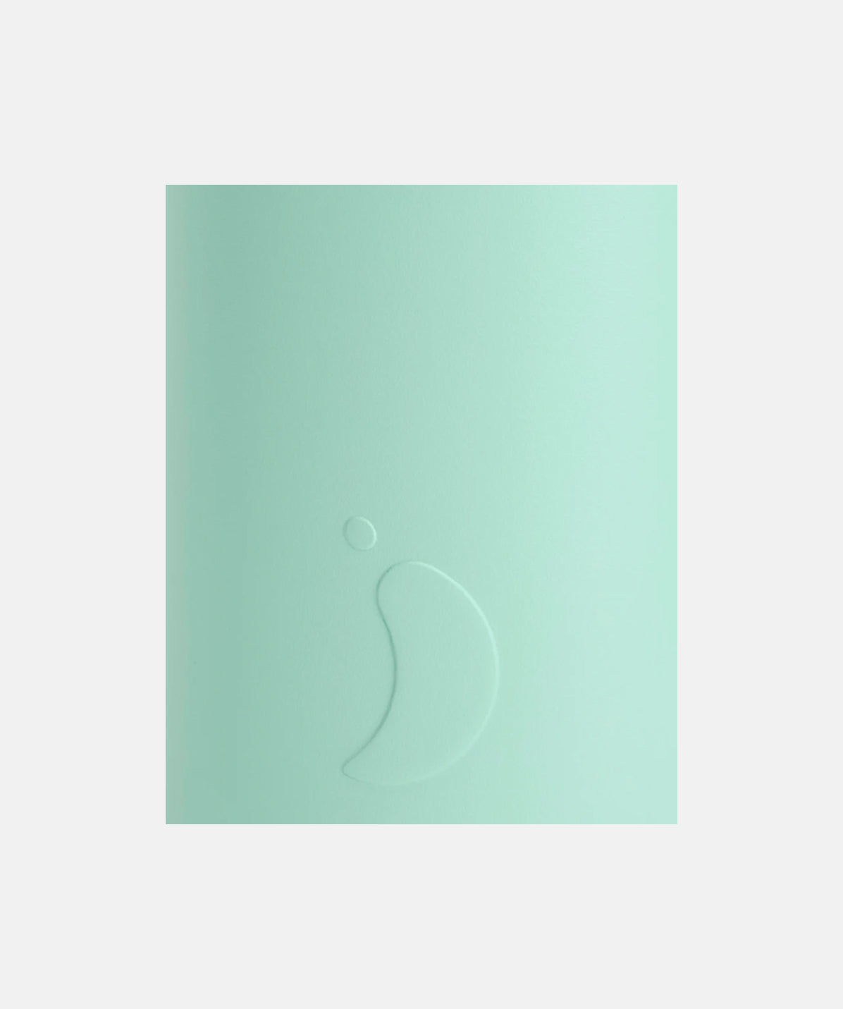 Logotipo de Chilly's sobre el acabado liso Menta Opal de la botella Serie 3 350ml.