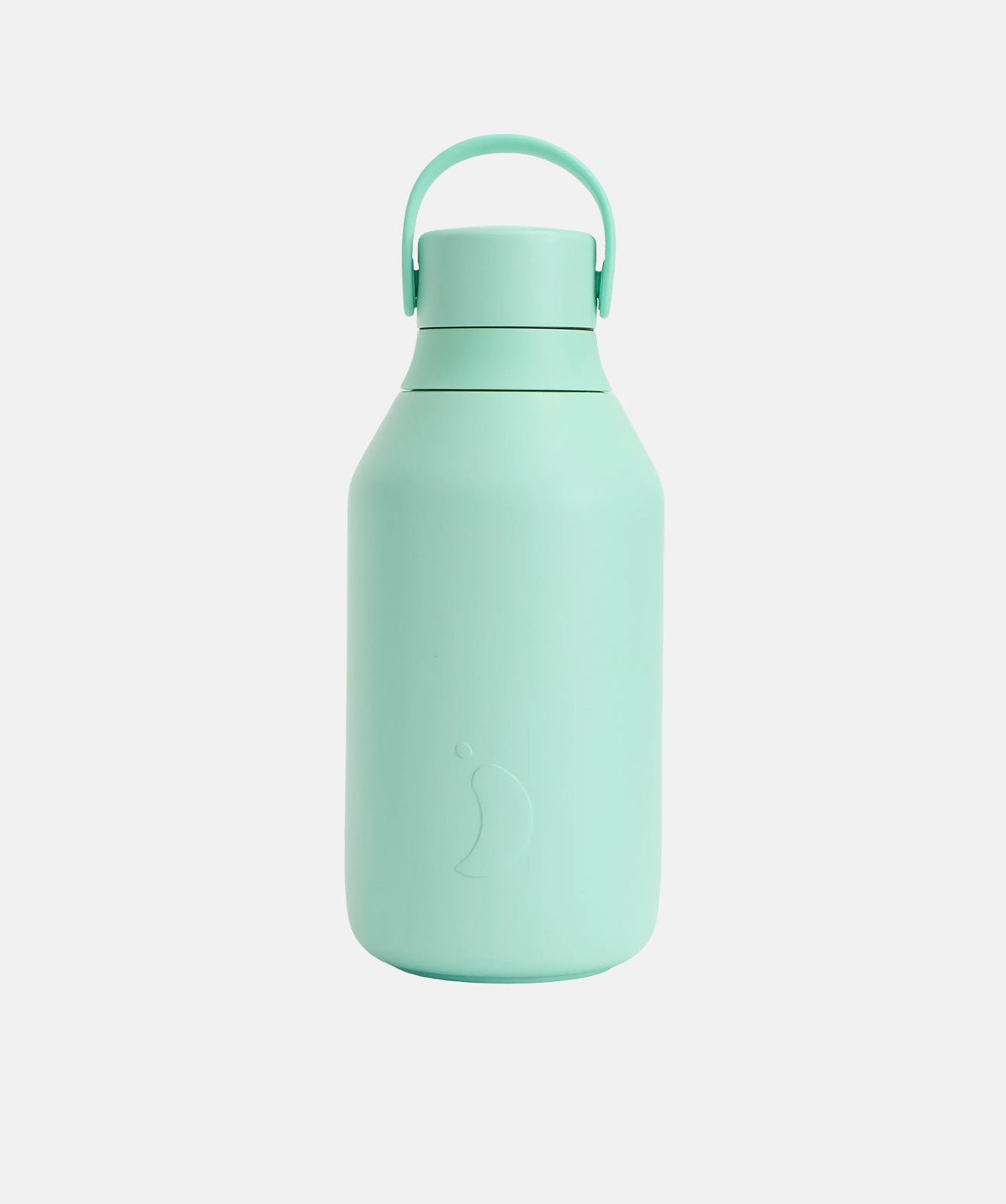 Botella Chilly's Serie 3 Menta Opal  350ml de acero inoxidable con aislamiento térmico avanzado.