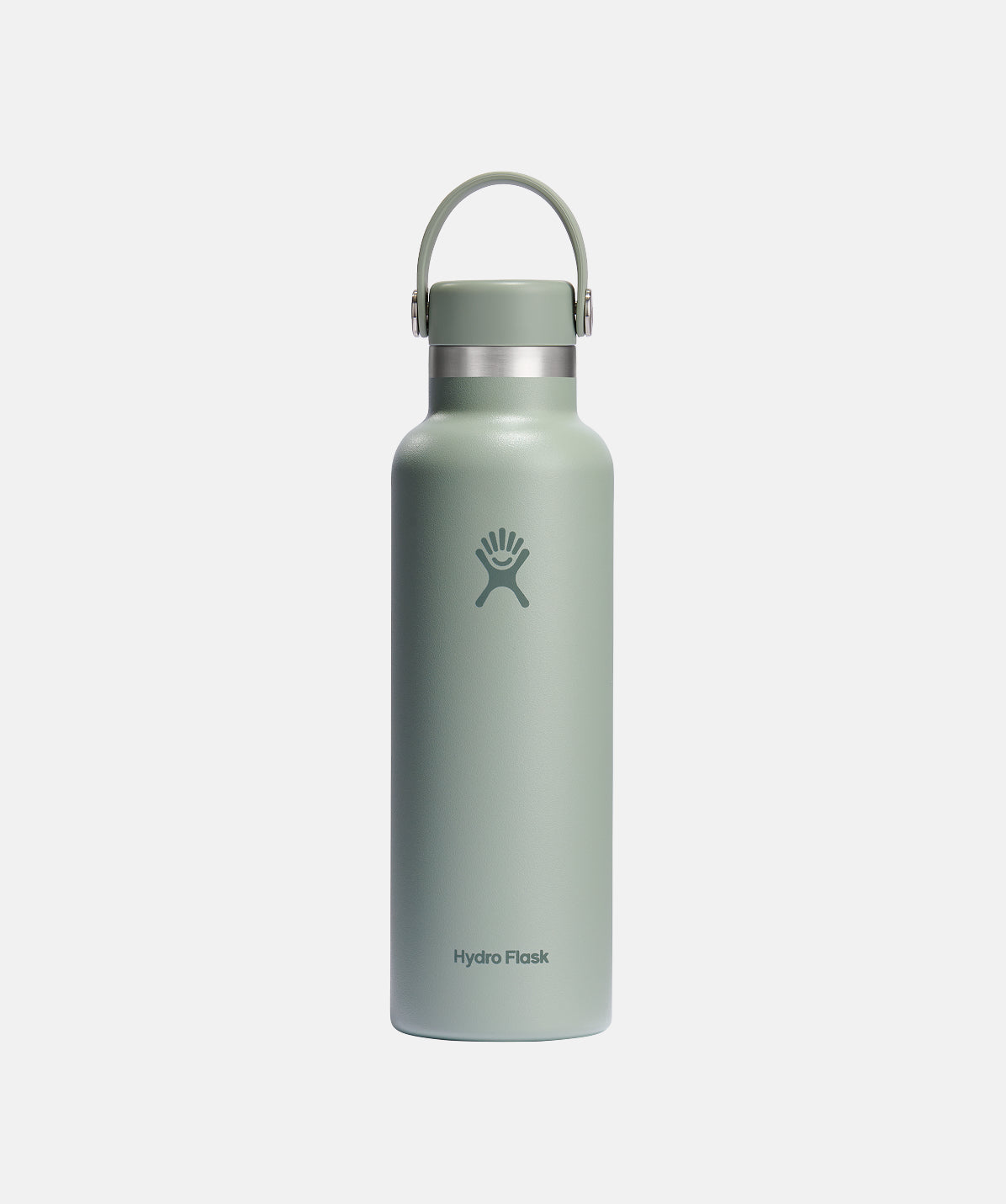 Botella de agua Hydro Flask Standard Flex Cap Agave 21oz (621ml) de acero inoxidable.