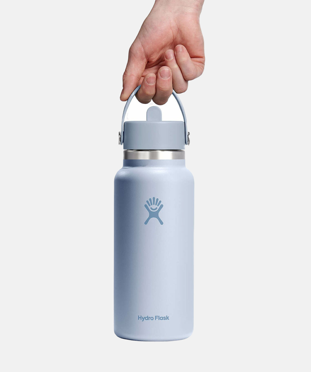 Botella Hydro Flask 946ml Surf, agarre en la mano, tapa de pajita para beber fácilmente.