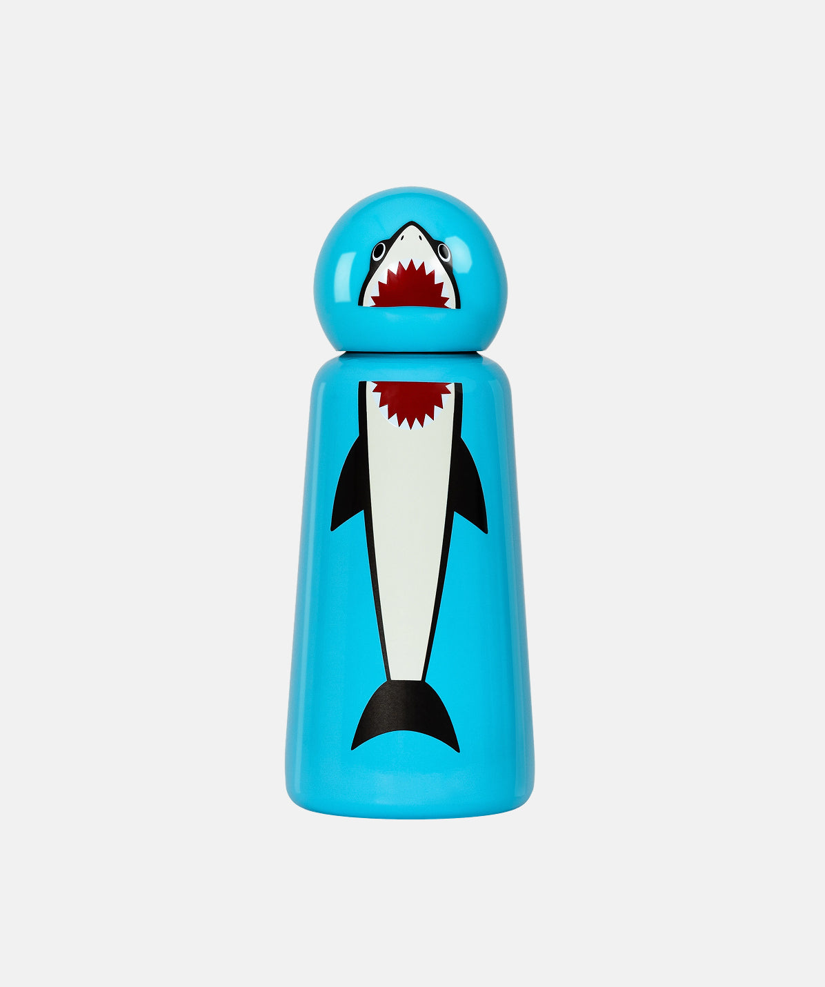 Botella Lund Design Shark 300ml de acero inoxidable. Diseño tiburón. Termo ideal para agua fría o caliente 24h.