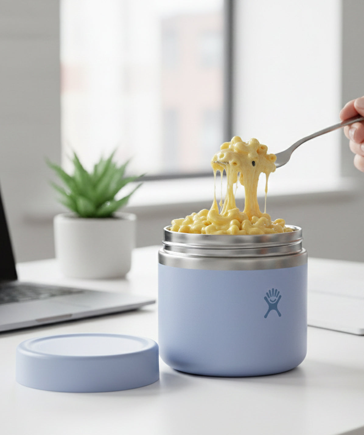 Termo para sólidos Hydro Flask Insulated Food Jar Surf 20oz (591ml). De acero inoxidable aislado, mantiene la comida caliente.