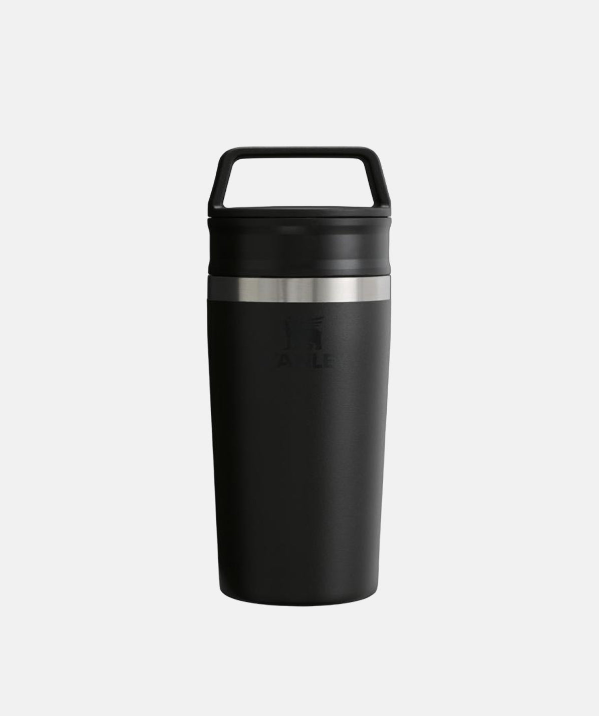 Vaso térmico de viaje Stanley Café-To-Go Travel Mug negro 354ml (12 Oz) de acero inoxidable.